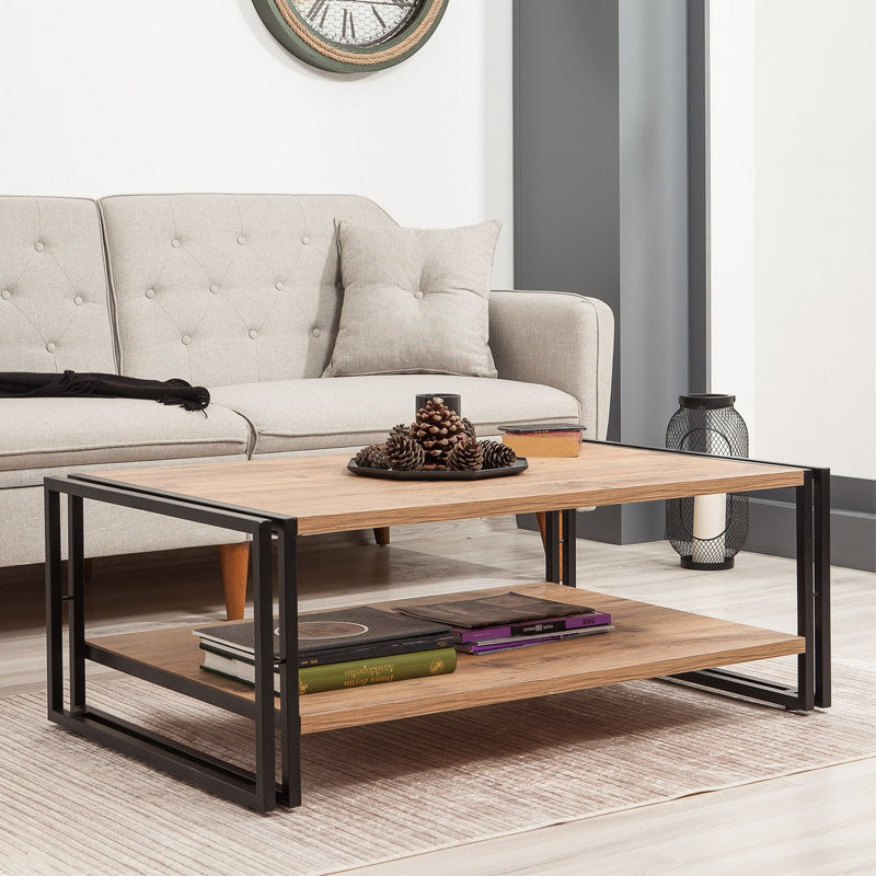 Τραπεζάκι σαλονιού Atlas  χρώμα atlantic pine 110x70x40εκ.