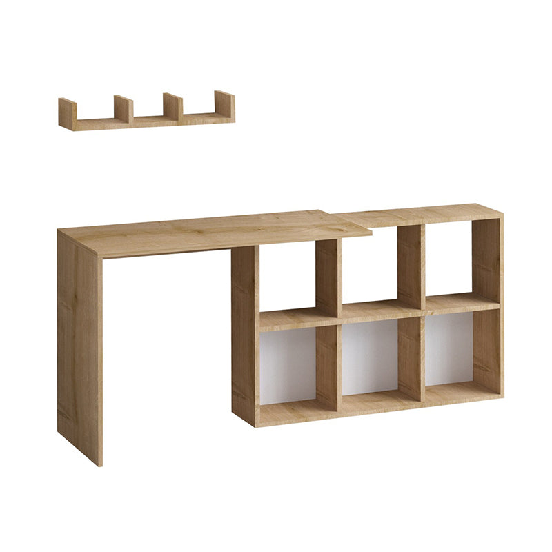 Γραφείο εργασίας Blake  χρώμα φυσικό οξιάς 145x45x74εκ. - Pakobazaar