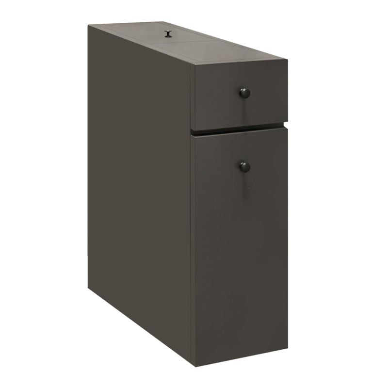 Ντουλάπι μπάνιου Calencia  χρώμα ανθρακί 20x60x55εκ.