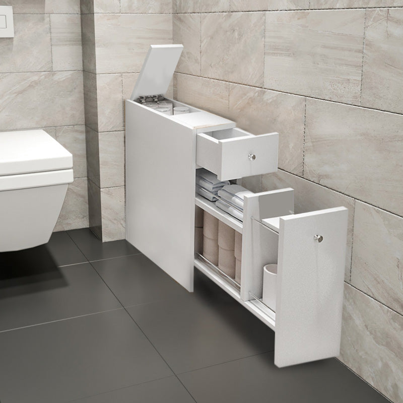 Ντουλάπι μπάνιου Calencia  χρώμα λευκό 20x60x55εκ.