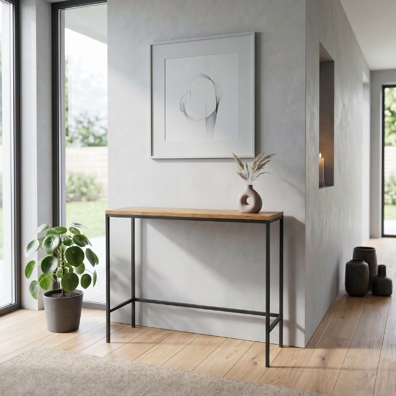 Κονσόλα Canva  χρώμα atlantic pine 100x30x80εκ. - Pakobazaar