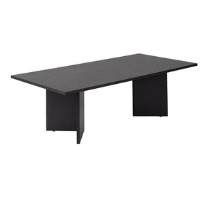 Τραπεζάκι σαλονιού Sabin  χρώμα black wood 119x60x40εκ.