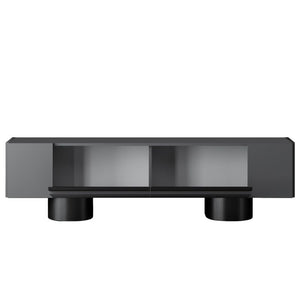 Έπιπλο τηλεόρασης Haven  χρώμα ανθρακί 180x30x50εκ. - Pakobazaar