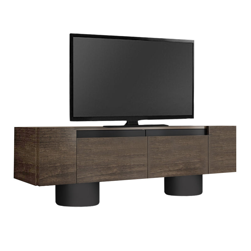 Έπιπλο τηλεόρασης Haven  χρώμα καρυδί 180x30x50εκ. - Pakobazaar