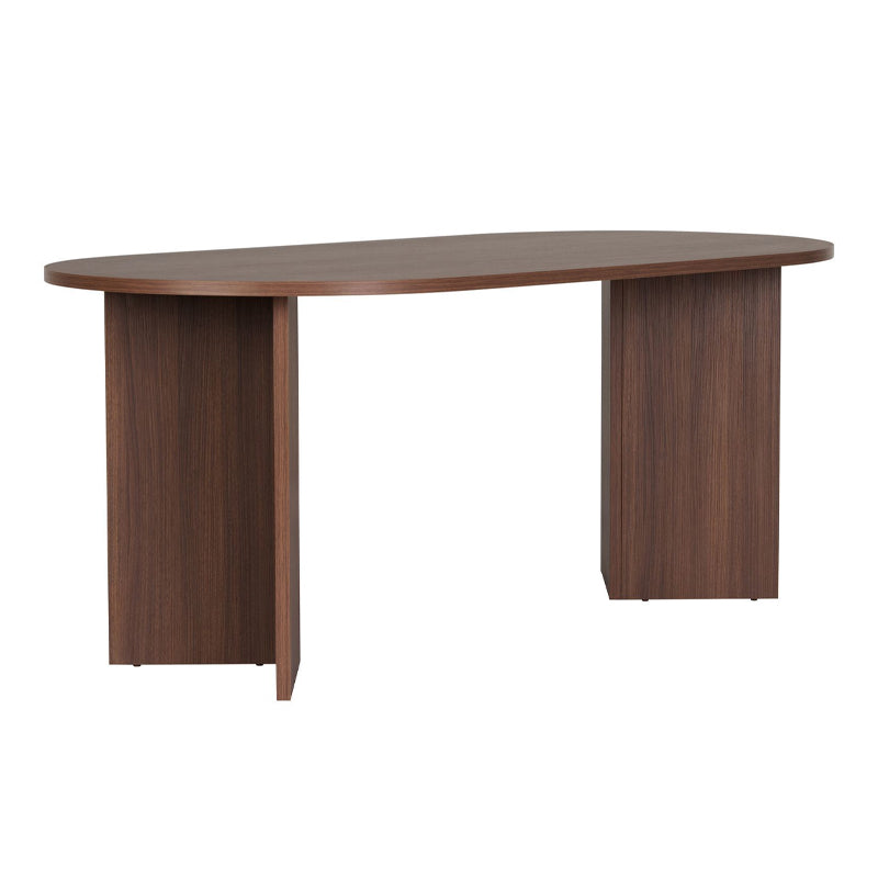 Τραπέζι Sablin  χρώμα καρυδί 180x89,5x75εκ.