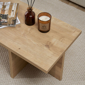 Τραπεζάκι σαλονιού Harbor  χρώμα sapphire oak 120x45x30εκ. - Pakobazaar