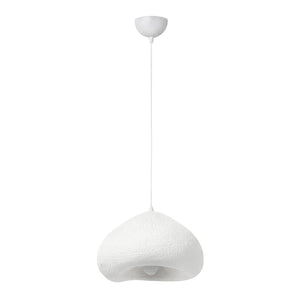 Φωτιστικό οροφής Nua  E27 fiberglass μονόφωτο χρώμα λευκό 40x38x120εκ.
