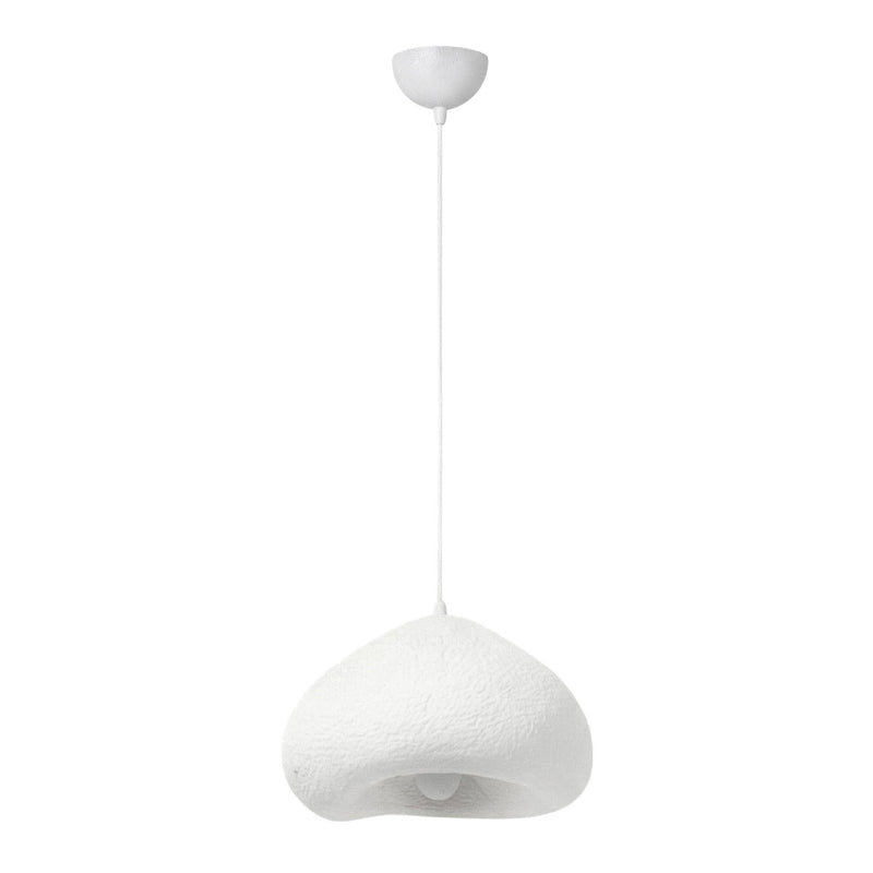 Φωτιστικό οροφής Nua  E27 fiberglass μονόφωτο χρώμα λευκό 40x38x120εκ.