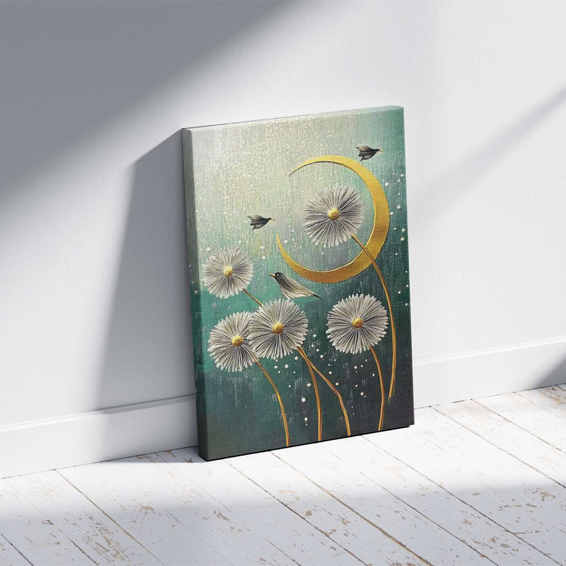 Πίνακας σε καμβά "Wildflowers"  ψηφιακής εκτύπωσης 70x100x3εκ.