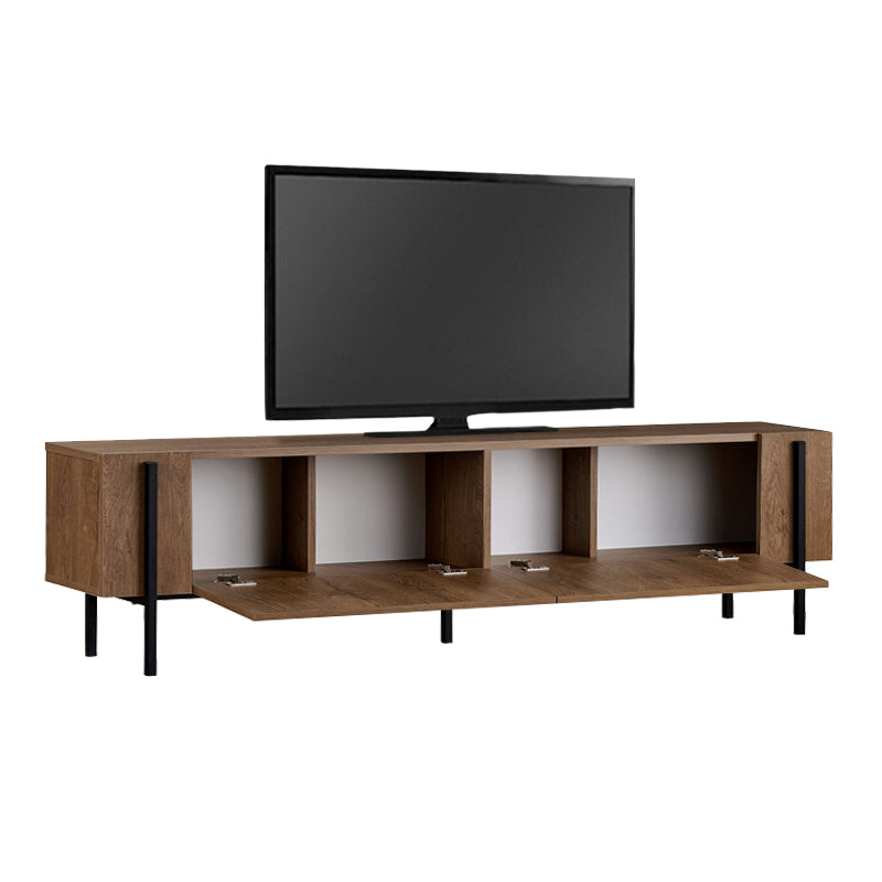 Έπιπλο τηλεόρασης Nexus  χρώμα καρυδί 180x30x45,5εκ. - Pakobazaar