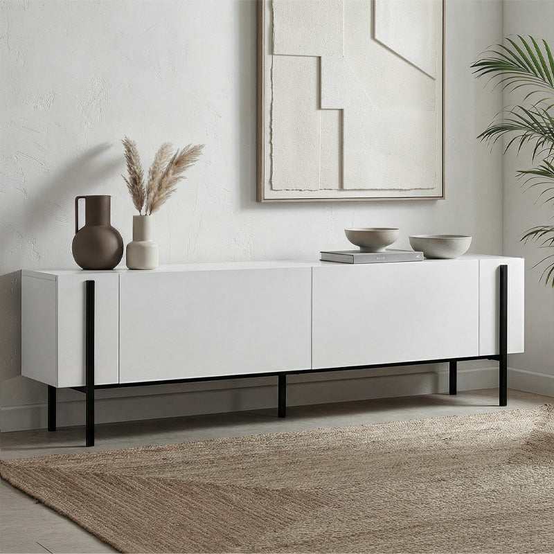 Έπιπλο τηλεόρασης Nexus  χρώμα λευκό 180x30x45,5εκ. - Pakobazaar