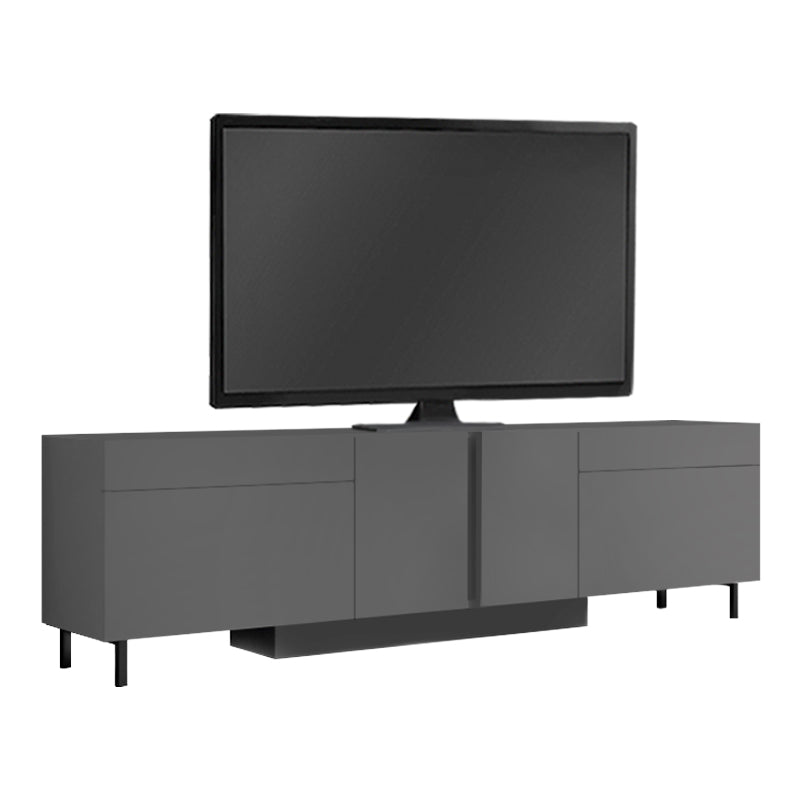 Έπιπλο τηλεόρασης Arlen  με Led Rgb χρώμα ανθρακί 180x32x50εκ. - Pakobazaar