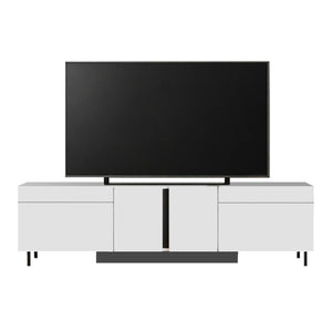 Έπιπλο τηλεόρασης Arlen  με Led Rgb χρώμα λευκό 180x32x50εκ. - Pakobazaar
