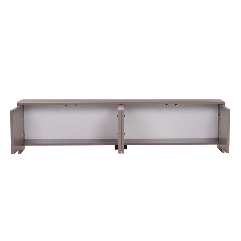 Έπιπλο τηλεόρασης Aurelia  χρώμα μόκα 180x32x45εκ. - Pakobazaar
