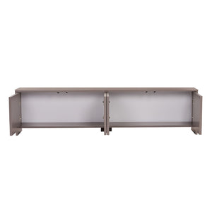 Έπιπλο τηλεόρασης Aurelia  χρώμα μόκα 180x32x45εκ. - Pakobazaar
