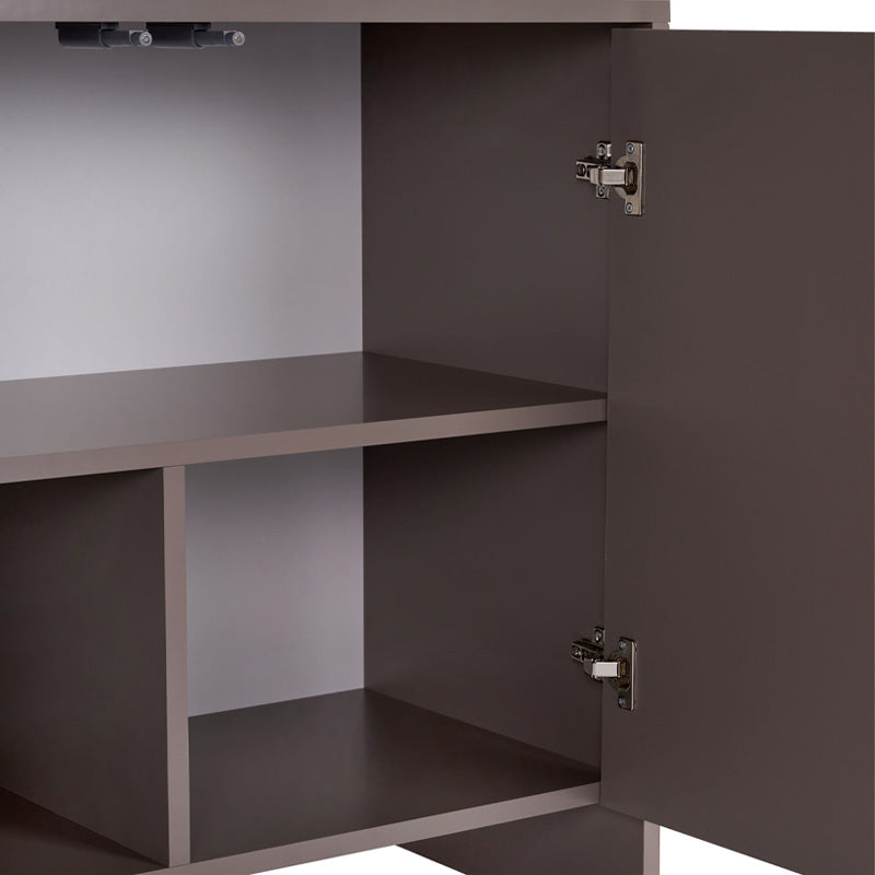 Μπουφές Aurelia  χρώμα μόκα 180x45x80εκ. - Pakobazaar