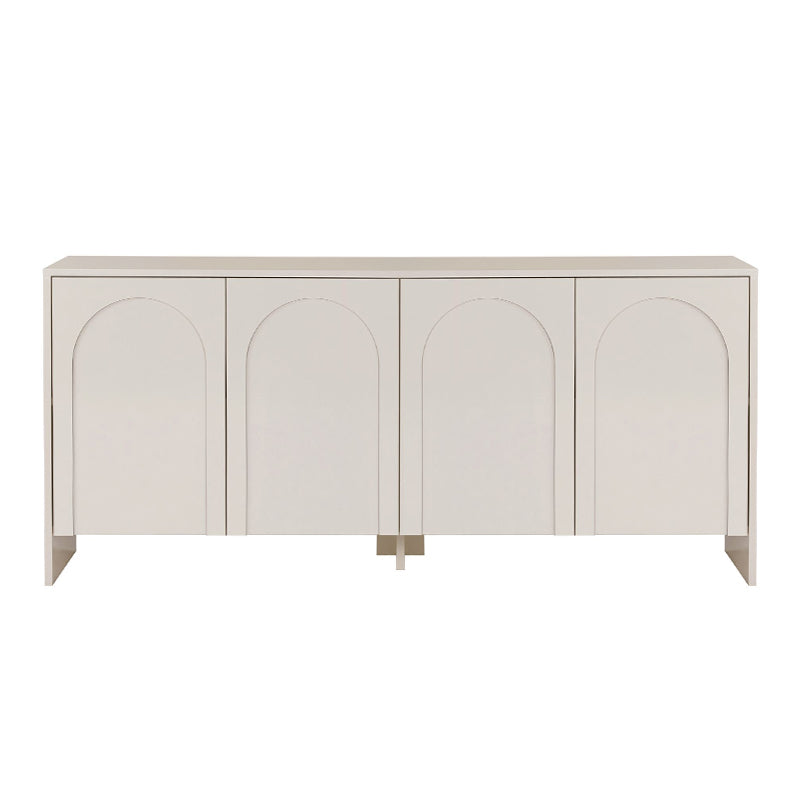 Μπουφές Aurelia  χρώμα κρεμ 180x45x80εκ. - Pakobazaar
