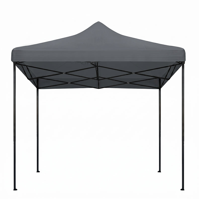Κιόσκι - Gazebo Bari  πτυσσόμενο μεταλλικός σκελετός - αδιάβροχο ύφασμα χρώμα γκρι 3x3x3,10m. - Pakobazaar