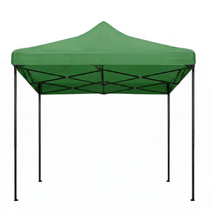 Κιόσκι - Gazebo Bari  πτυσσόμενο μεταλλικός σκελετός - αδιάβροχο ύφασμα χρώμα πράσινο 3x3x3,10m. - Pakobazaar