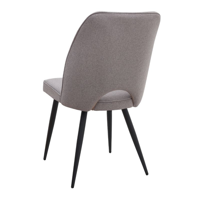 Σετ τραπεζαρία 5τμχ Darlen - Christy  χρώμα sapphire oak - ανοιχτό μπεζ 125x72x74εκ.