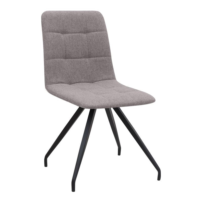 Σετ τραπεζαρία 5τμχ Darlen - Bianca  χρώμα λευκό - ανοιχτό μπεζ 125x72x74εκ.