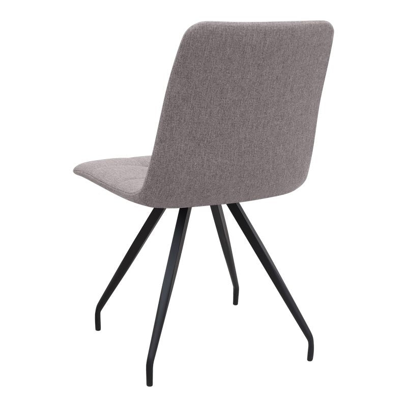 Σετ τραπεζαρία 5τμχ Darlen - Bianca  χρώμα λευκό - ανοιχτό μπεζ 125x72x74εκ.