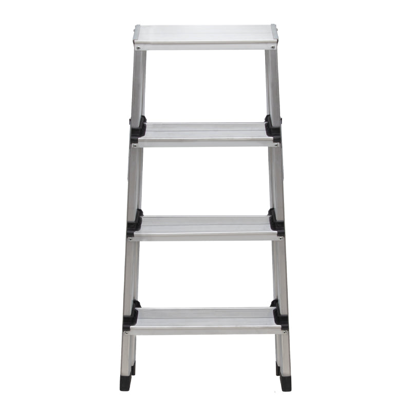 Σκάλα Double Step Perilla αλουμινίου 4+4 σκαλοπάτια 82,5εκ.