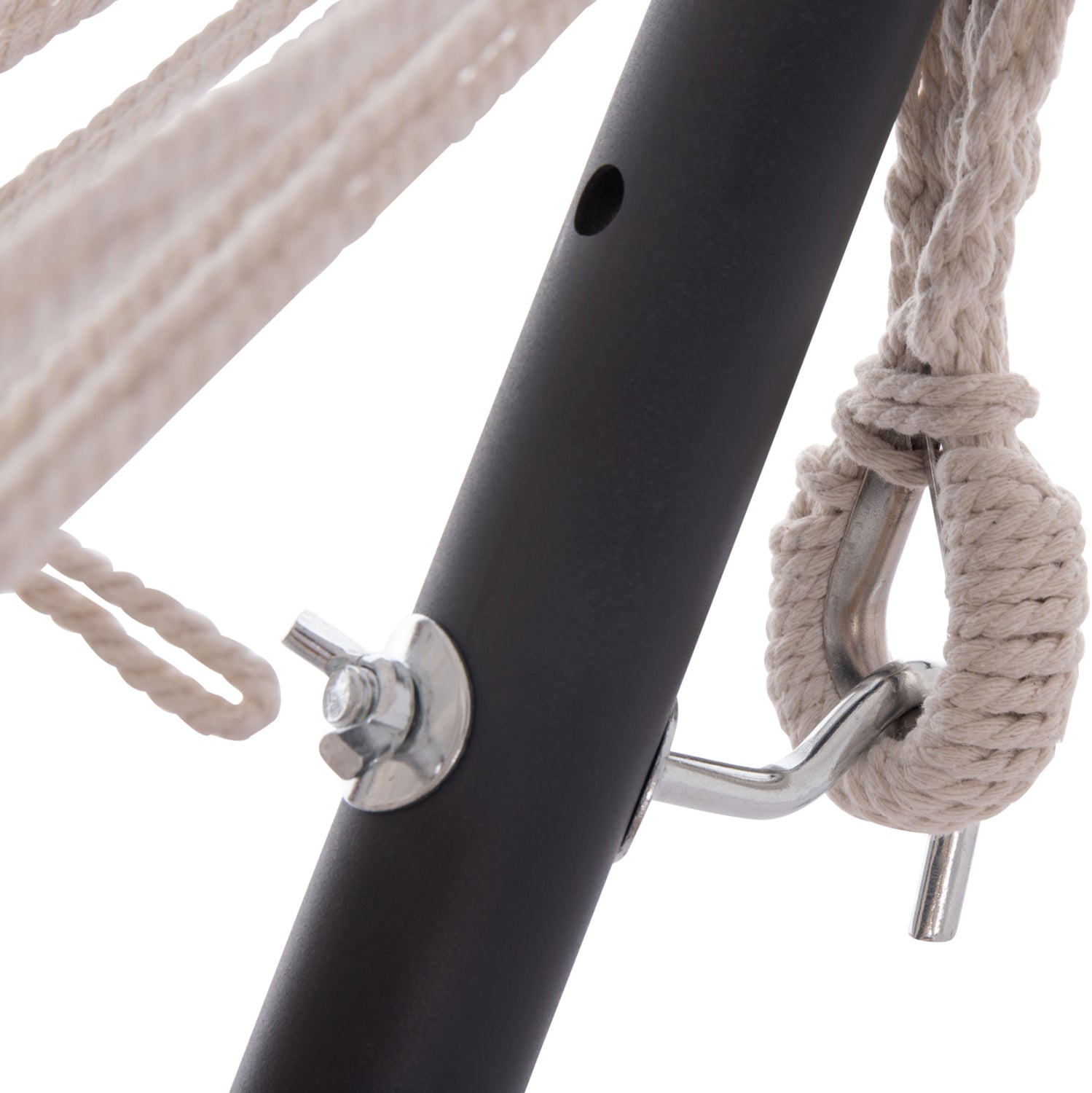 ΑΙΩΡΑ CRAVE HM6304.02 ΑΝΘΡΑΚΙ ΜΕΤΑΛΛΙΚΟΣ ΣΚΕΛΕΤΟΣ--ΜΠΕΖ ΥΦΑΣΜΑ 265x93x105Υεκ - Pakobazaar