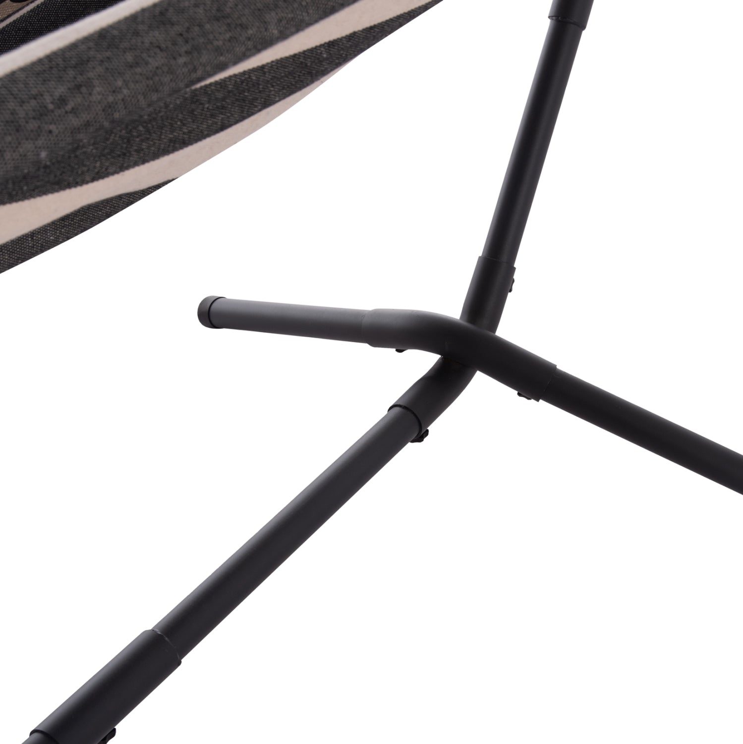 ΑΙΩΡΑ CRAVE HM6304.03 ΑΝΘΡΑΚΙ ΜΕΤΑΛ. ΣΚΕΛΕΤΟΣ--ΜΠΛΕ ΣΚΟΥΡΟ ΠΑΝΙ ΜΕ ΛΕΥΚΗ ΡΙΓΑ 265x93x105Υεκ - Pakobazaar