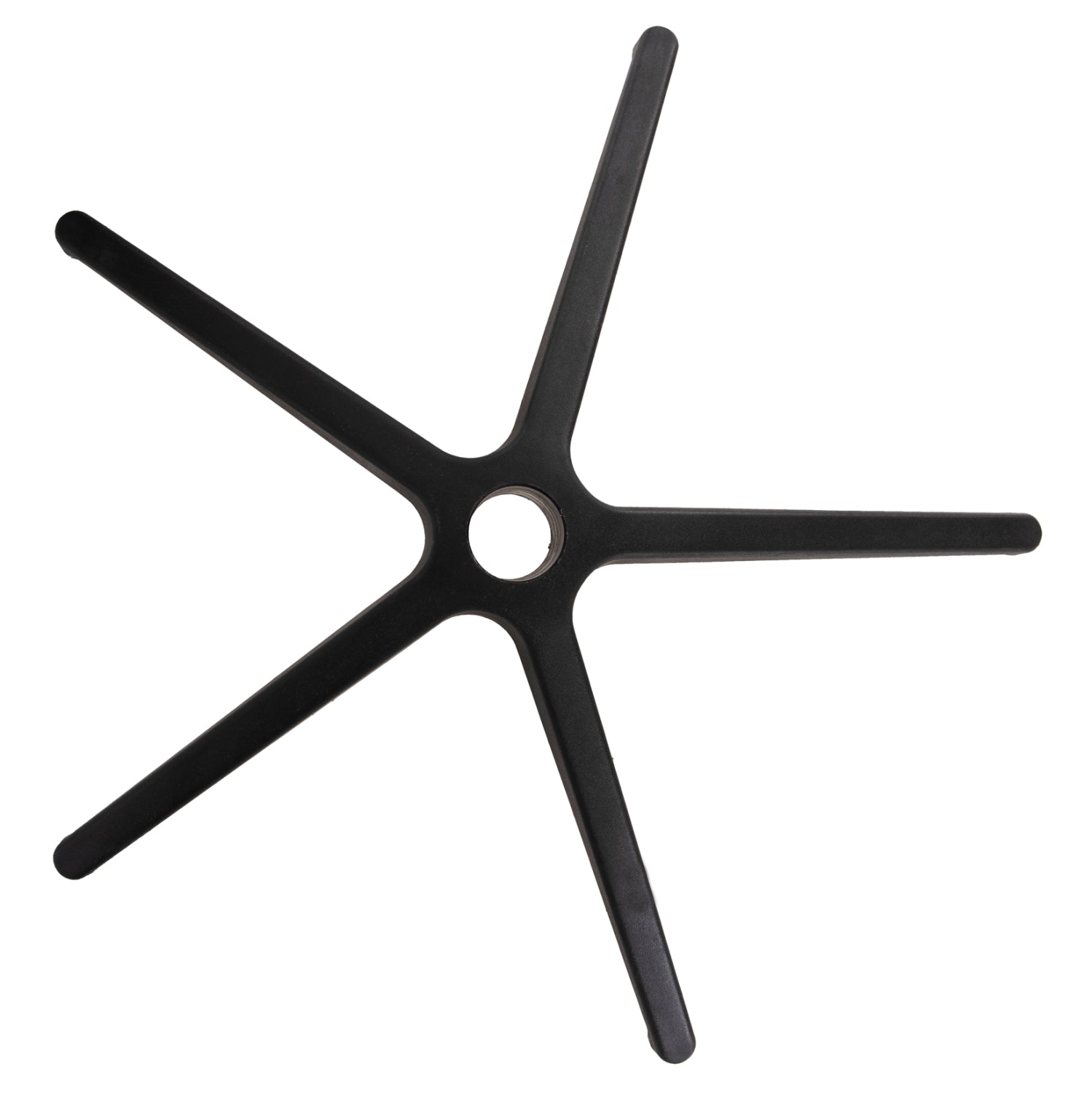 ΑΝΤΑΛΛΑΚΤΙΚΟ ΑΣΤΕΡΙ ΒΑΣΗΣ ΓΙΑ ΚΑΡΕΚΛΑ ΓΡΑΦΕΙΟΥ HM1073 ΜΑΥΡΟ ΠΟΛΥΠΡΟΠΥΛΕΝΙΟ - Pakobazaar