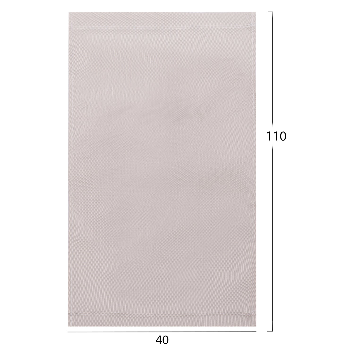 ΑΝΤΑΛΛΑΚΤΙΚΟ ΠΑΝΙ TEXTILENE 550gr/m2 2X1 ΕΚΡΟΥ ΓΙΑ ΣΕΖΛΟΝΓΚ ΛΗΜΝΟΣ HM5805.60Τ 110Χ40 - Pakobazaar