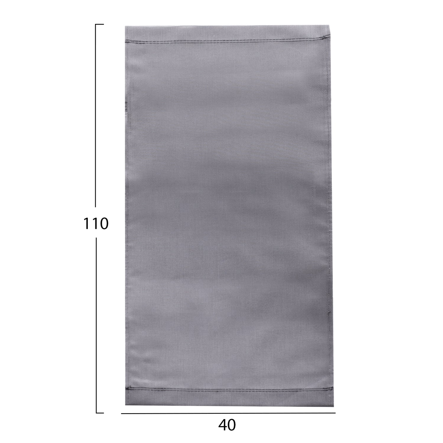ΑΝΤΑΛΛΑΚΤΙΚΟ ΠΑΝΙ TEXTILENE 550gr/m2 2X1 ΓΚΡΙ ΓΙΑ ΣΕΖΛΟΝΓΚ ΛΗΜΝΟΣ HM5805.10Τ 110Χ40 - Pakobazaar