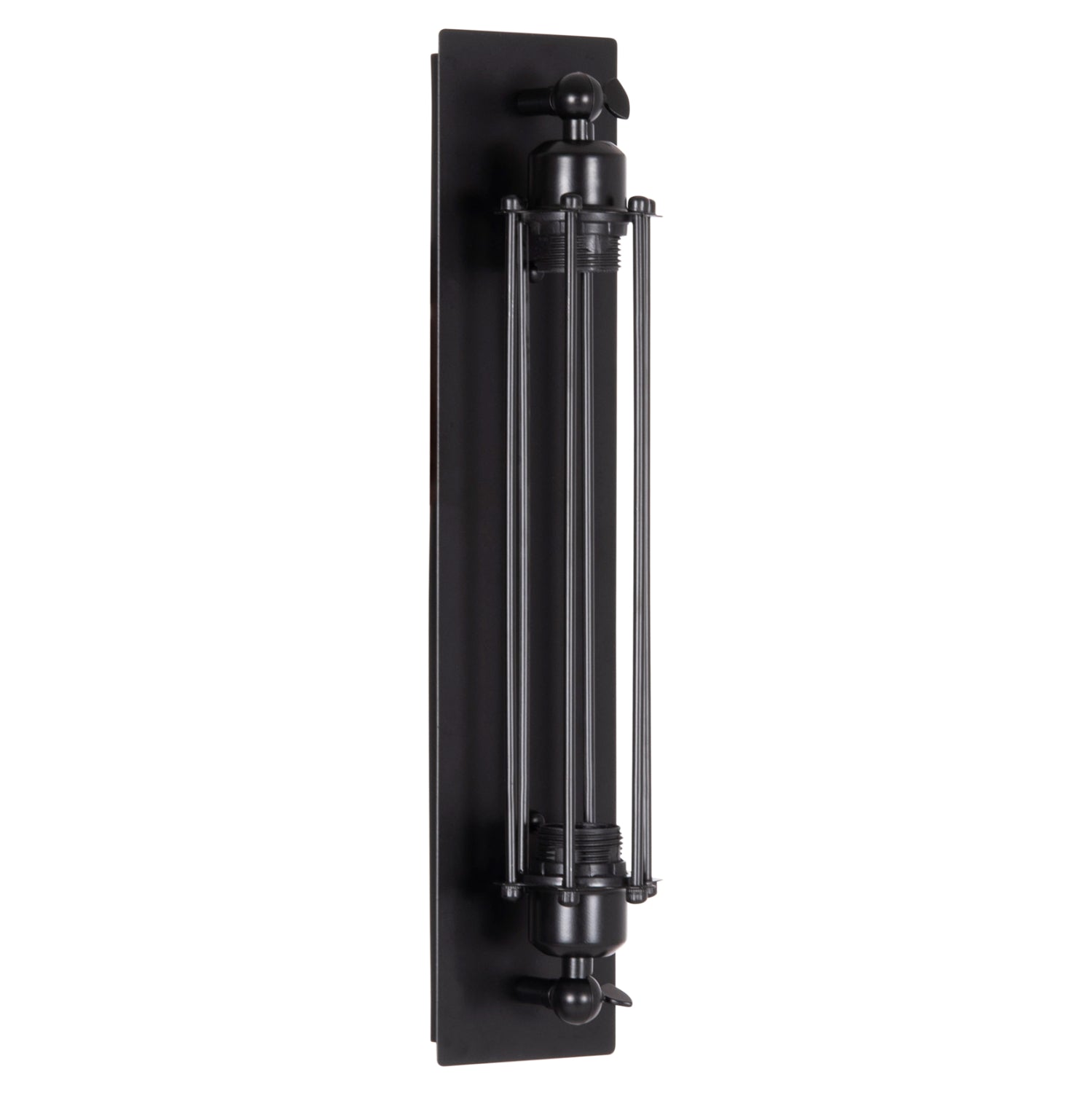 ΑΠΛΙΚΑ ΤΟΙΧΟΥ 2ΦΩΤΗ BEACON HM4463 ΜΕΤΑΛΛΟ ΣΕ ΜΑΥΡΟ 10x10x47Υεκ. - Pakobazaar