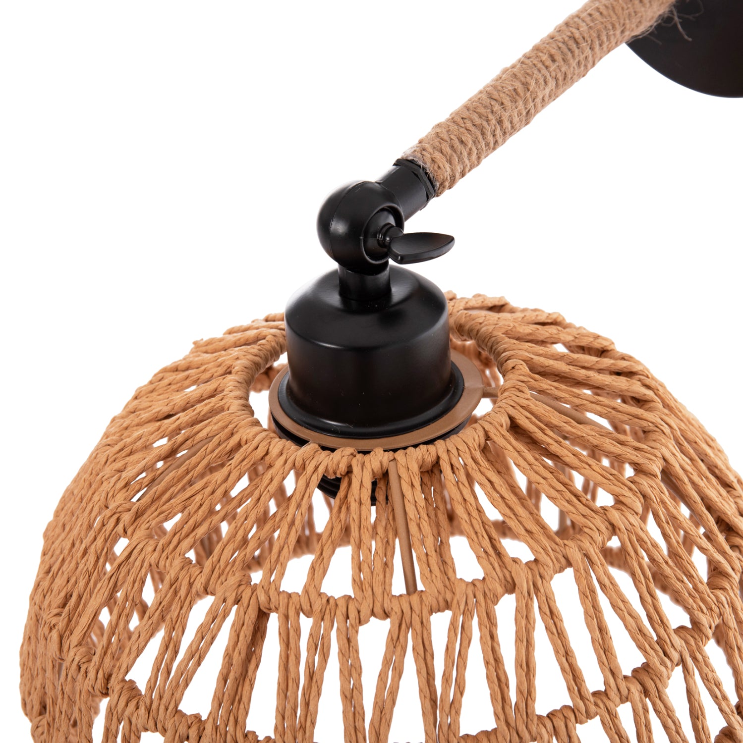 ΑΠΛΙΚΑ ΤΟΙΧΟΥ GLIDE HM4475 ΜΕΤΑΛΛΙΚΗ ΒΑΣΗ-ΣΧΟΙΝΙ- [Ε27] 22x22x35-21Υεκ. - Pakobazaar