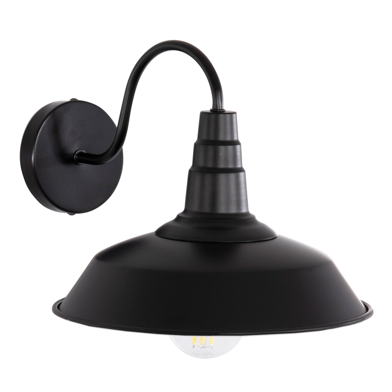 ΑΠΛΙΚΑ ΤΟΙΧΟΥ DONO HM4478 ΜΕΤΑΛΛΟ ΣΕ ΜΑΥΡΟ 26x31x25Υεκ. - Pakobazaar