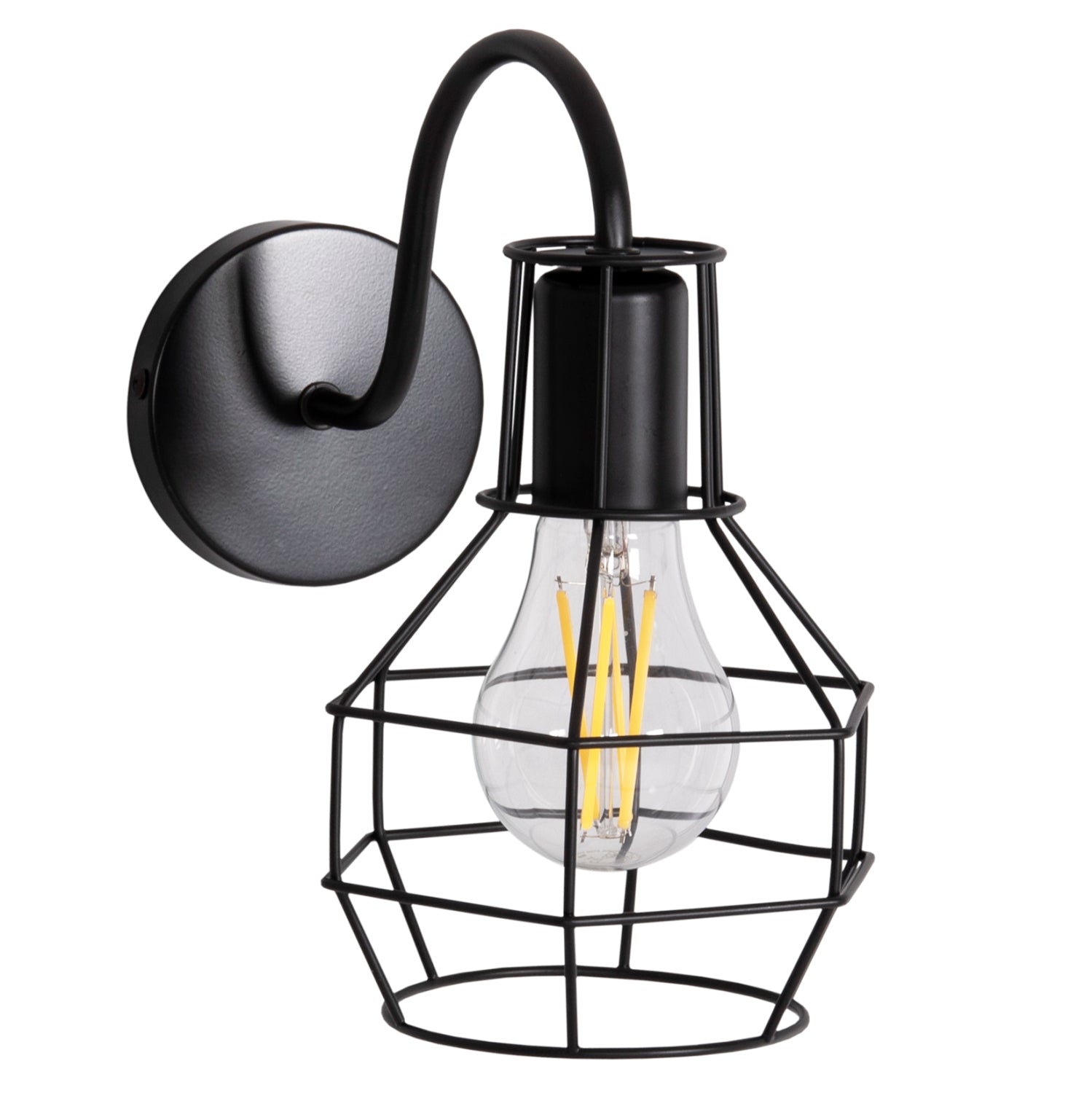 ΑΠΛΙΚΑ ΤΟΙΧΟΥ MILID2 HM4479 ΜΕΤΑΛΛΟ ΣΕ ΜΑΥΡΟ 14,5x26,5x24Υεκ. - Pakobazaar