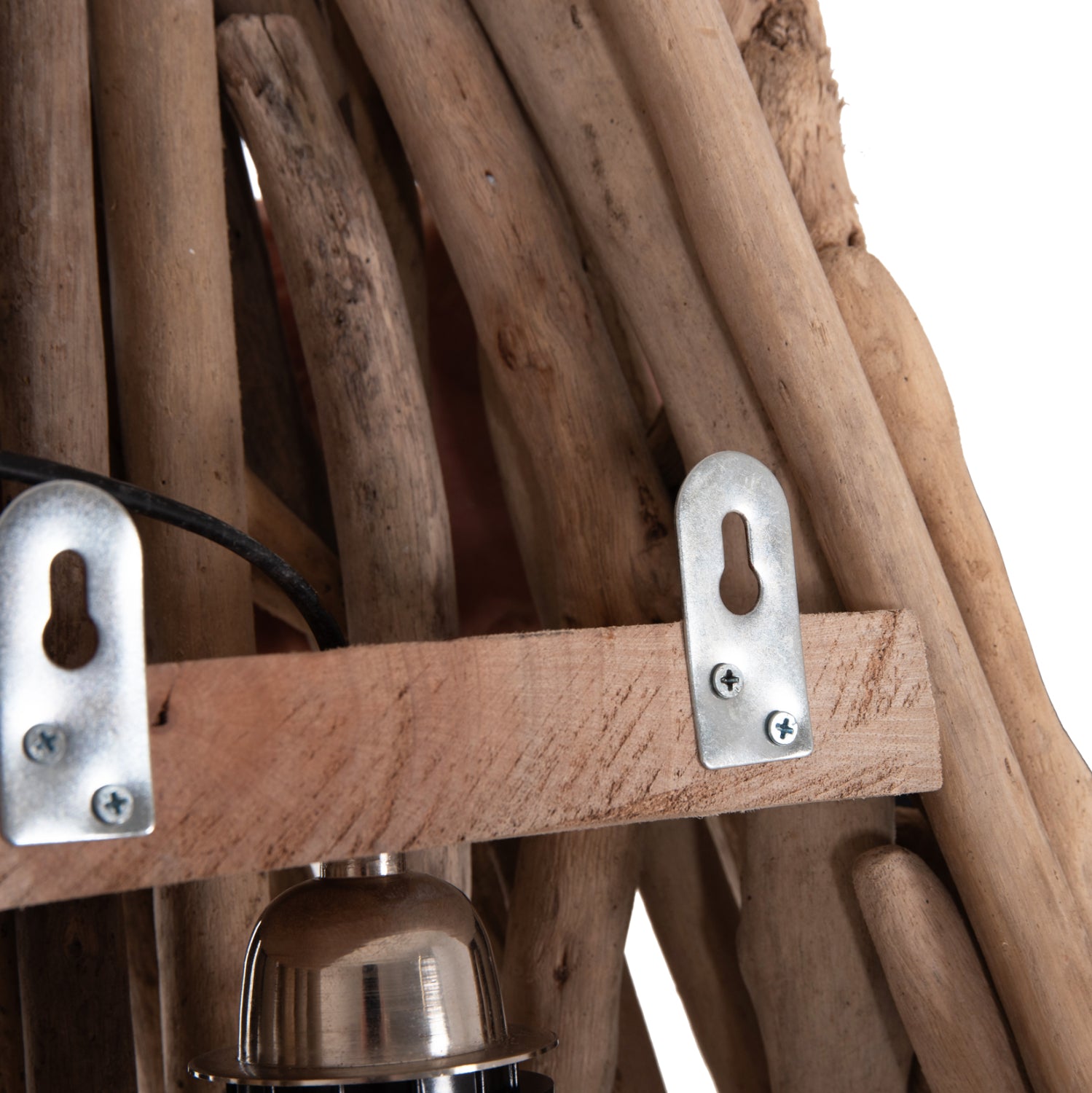 ΑΠΛΙΚΑ ΤΟΙΧΟΥ VEKNA HM4876 DRIFTWOOD ΣΕ ΦΥΣΙΚΟ 43x15(πάχος)x100Υεκ.[1xΕ27] - Pakobazaar