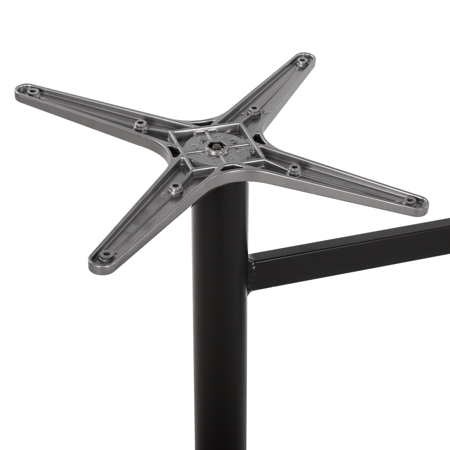 ΒΑΣΗ ΑΛΟΥΜΙΝΙΟΥ ΔΙΣΤΗΛΗ HM461.01 ΜΑΥΡΟ ΜΑΤ 78,5Χ60Χ73Υ εκ. - Pakobazaar