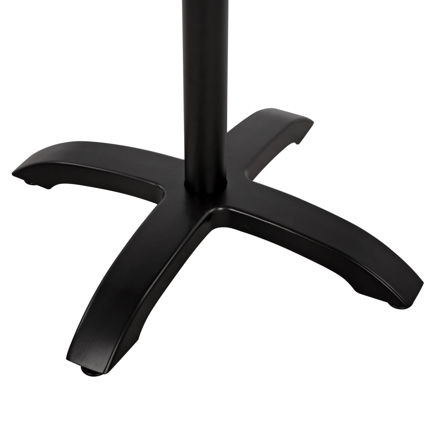 ΒΑΣΗ ΑΛΟΥΜΙΝΙΟΥ HM460.01 ΜΑΥΡΟ ΜΑΤ 66Χ66Χ72Υεκ. ΜΕ ΣΤΑΥΡΟ 48Χ48εκ. - Pakobazaar