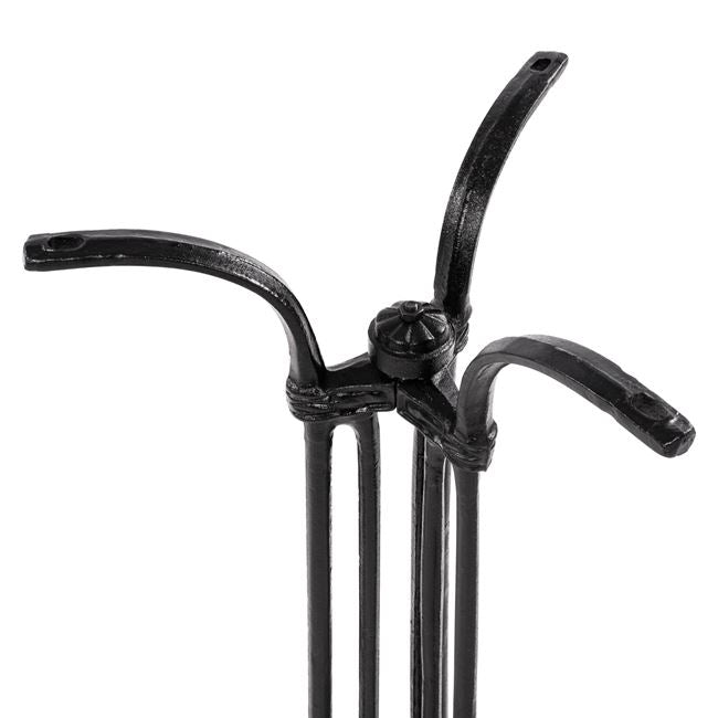 ΒΑΣΗ ΑΠΟ ΜΑΝΤΕΜΙ HM445 3NYXH ΣΕ ΜΑΥΡΟ ΧΡΩΜΑ 50Χ50Χ71 - Pakobazaar