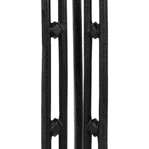 ΒΑΣΗ BAR ΑΠΟ ΜΑΝΤΕΜΙ HM446 3ΝΥΧΗ ΣΕ ΜΑΥΡΟ ΧΡΩΜΑ 50X50X105 - Pakobazaar
