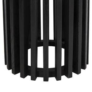 ΒΑΣΗ BAR STAND ΕΣΩΤ.ΧΩΡΟΥ ΜΕΣ.ΥΨΟΥΣ ΣΤΡΟΓΓΥΛΗ FRANTZ HM9857.12 MINDI ΞΥΛΟ ΣΕ ΜΑΥΡΟ Φ40x90Υεκ.
