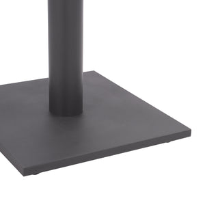 ΒΑΣΗ ΜΕΤΑΛΛΙΚΗ ΓΚΡΙ 40X40X72Υεκ. ΜΕ ΡΕΓΟΥΛΑΤΟΡΟΥΣ HM421.20 - Pakobazaar