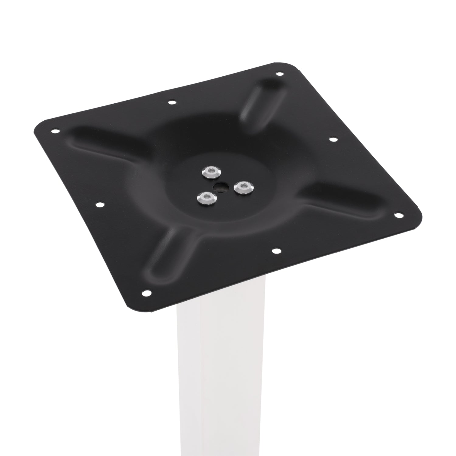 ΒΑΣΗ ΜΕΤΑΛΛΙΚΗ ΛΕΥΚΗ ΜΑΤ 40X40X72Υεκ. HM414.12 - Pakobazaar