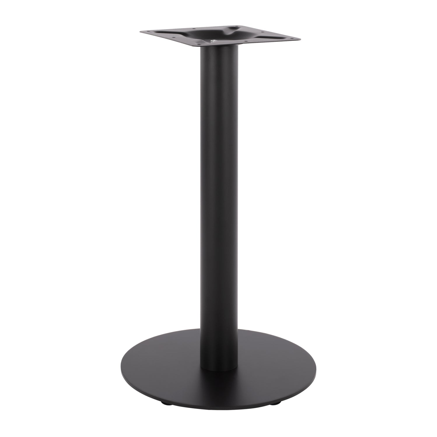 ΒΑΣΗ ΜΕΤΑΛΛΙΚΗ ΜΑΥΡΗ ΜΑΤ Φ40Χ72εκ. HM437 - Pakobazaar