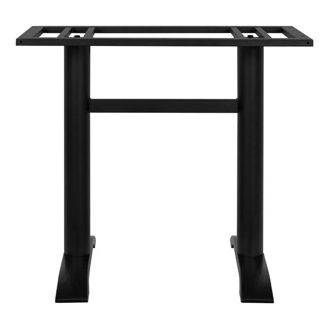 ΒΑΣΗ ΜΕΤΑΛΛΙΚΗ ΜΑΥΡΟ ΜΑΤ 57Χ54Χ72,5Υεκ. ΜΕ ΕΠΙΦΑΝΕΙΑ ΣΤΗΡΙΞΗΣ 80Χ40εκ.HM458 - Pakobazaar