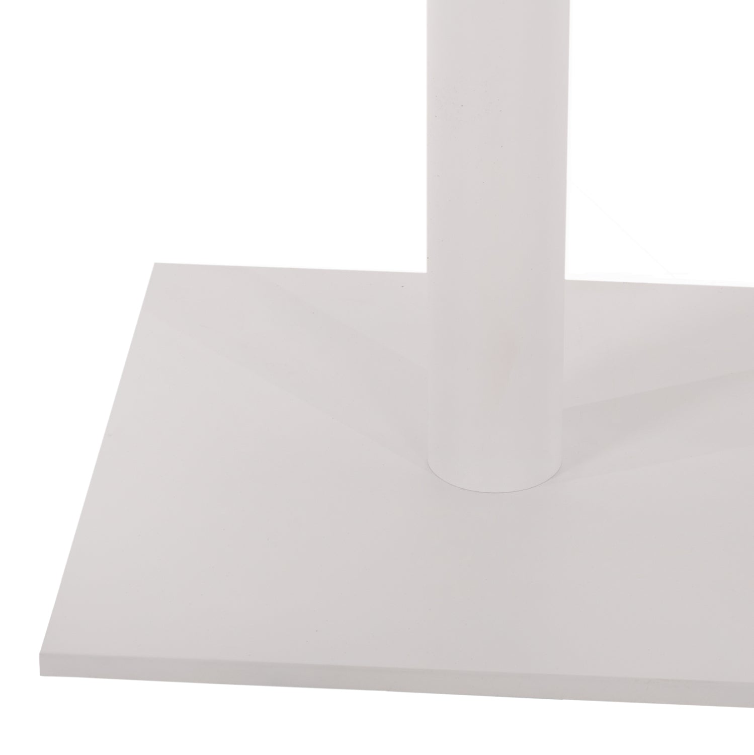 ΒΑΣΗ ΜΕΤΑΛΛΙΚΗ ΜΠΑΡ ΜΕΣΑΙΟΥ ΥΨΟΥΣ ΛΕΥΚΟ ΜΑΤ HM474.02 ΣΤΑΥΡΟΣ 46Χ46εκ 45Χ45Χ94Υεκ. - Pakobazaar