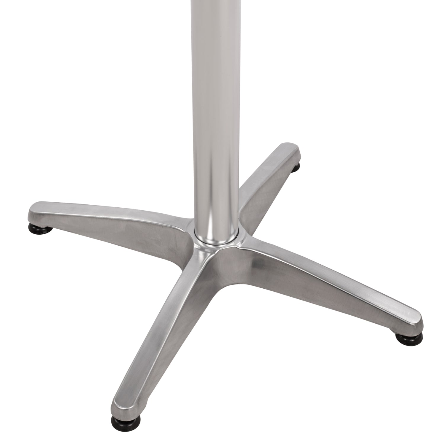 ΒΑΣΗ ΜΠΑΡ ΑΛΟΥΜΙΝΙΟΥ 4ΝΥΧΗ 66X66X109Υεκ. ΜΕ ΣΤΑΥΡΟ 44Χ44εκ. HM450 ΧΡΩΜΙΟΥ - Pakobazaar