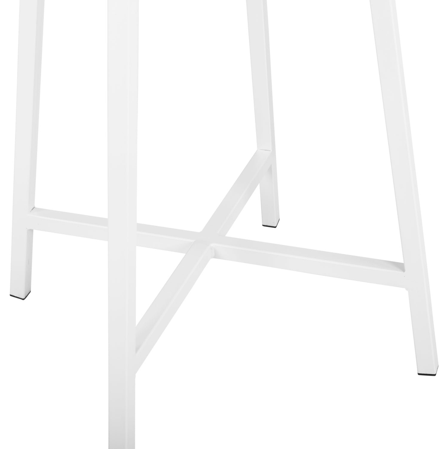 ΒΑΣΗ ΜΠΑΡ ΤΕΣΣΕΡΑ ΠΟΔΙΑ TS952 ΛΕΥΚΗ 48.5x47.5x104 cm. - Pakobazaar