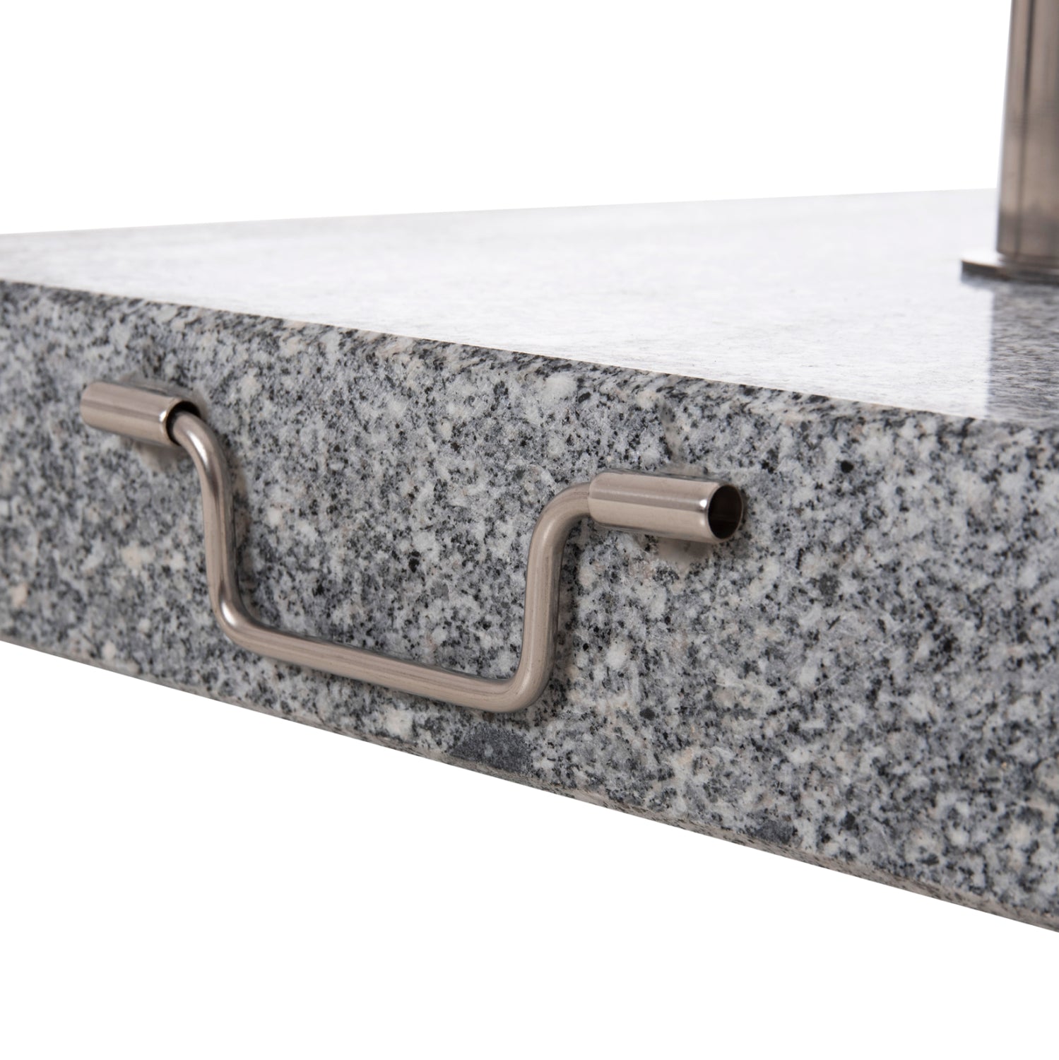 ΒΑΣΗ ΟΜΠΡΕΛΑΣ ΓΡΑΝΙΤΗ 60KG ΜΕ ΧΕΡΟΥΛΙ & ΡΟΔΕΣ HM6565--ΣΩΛΗΝΑΣ ΔΙΑΜΕΤΡΟΥ Φ58 - Pakobazaar